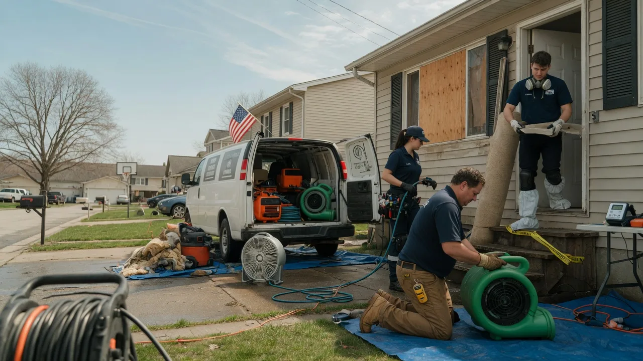 Water Damage Restoration in Plymouth, WI near me
